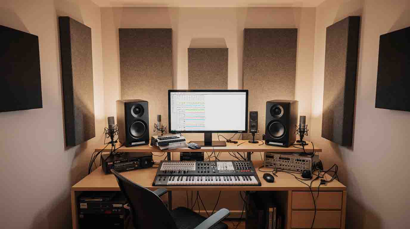 Création d'un home-studio avec un petit budget